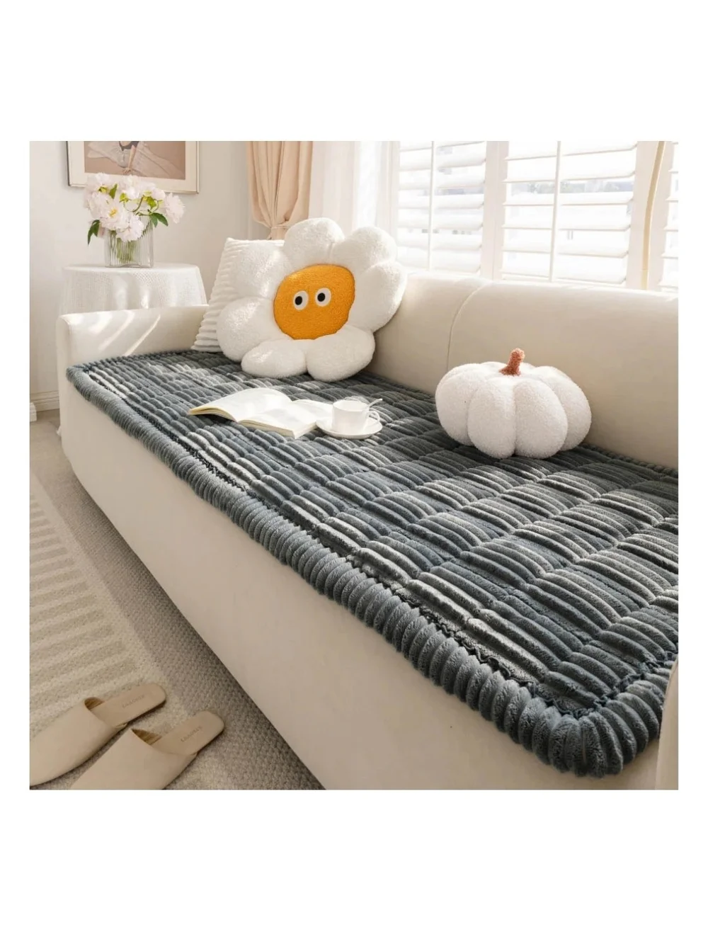 Couch Cover for Dogs Washable Non-Slip Pet Friendly Sofa Protector (Last One)